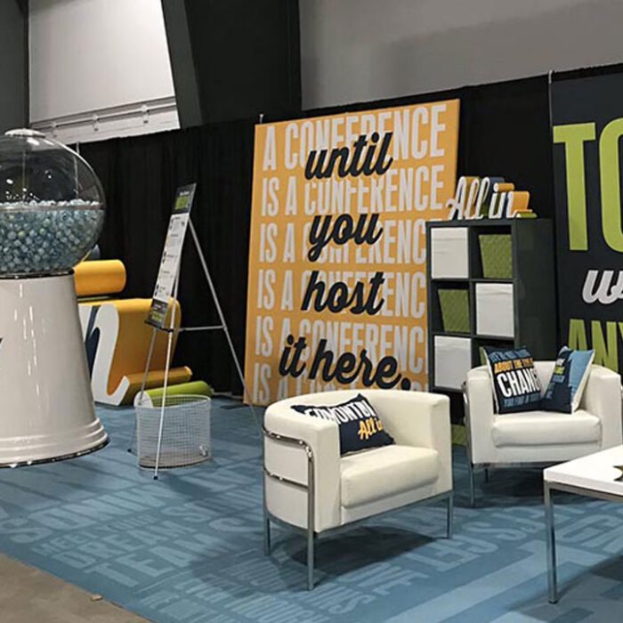 all in trade show booth