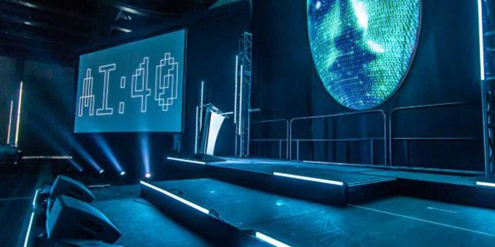 event signage for the annual ACE Awards AI:40 in Edmonton.