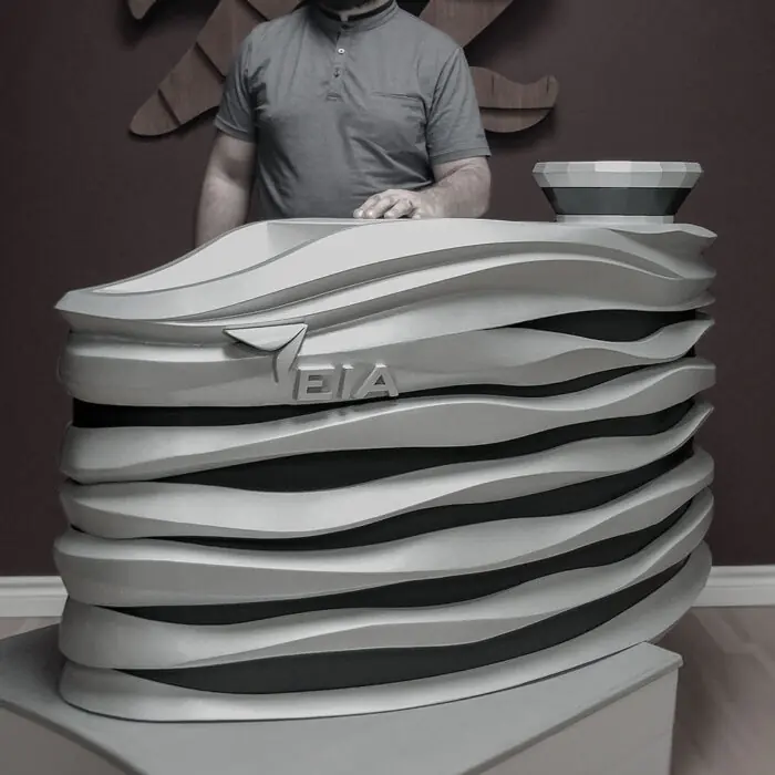 PORTFOLIO_Cover_EIA - The Bees Knees Design Airport replica, airport activation / airport selfie of the Edmonton International Airport office and control tower.