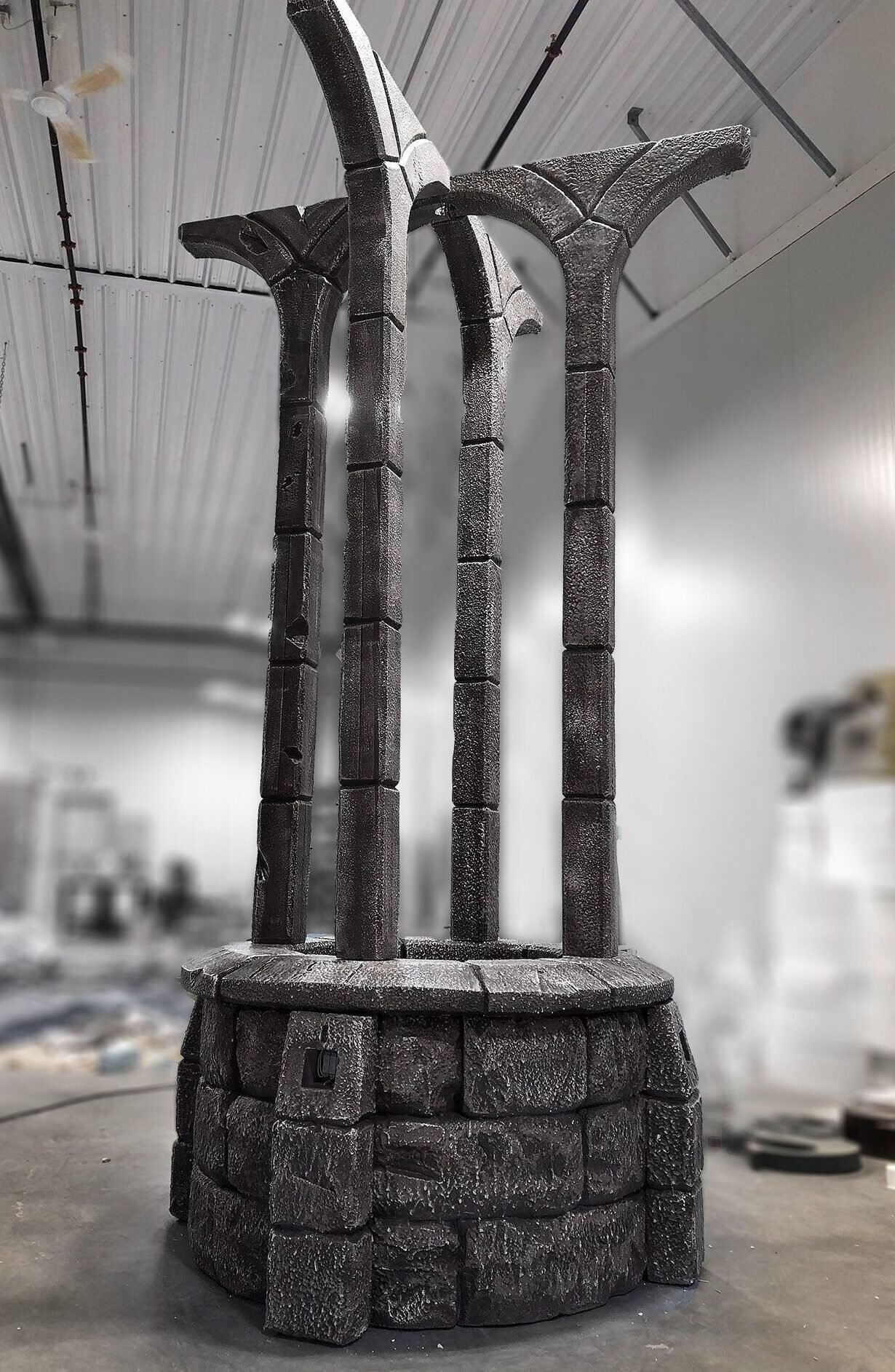 Theme Park Props - Ancient Well Medieval well interactive props.