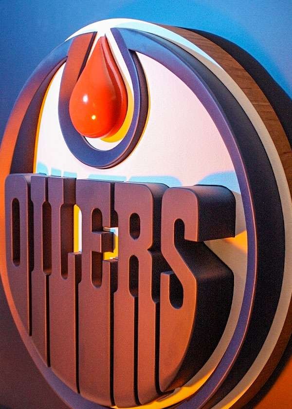 Sports_Signage_Oilers Oilers logo sports signage.